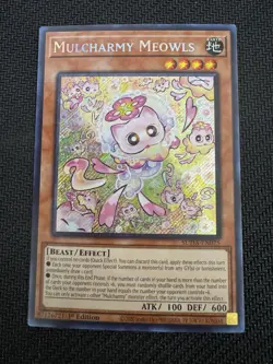 Mulcharmy Meowls Secret Rare SUDA-EN025 1st Ed NM - Image 1