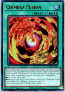 Chimera Fusion - MP24-EN221 - Ultra Rare - 1st Edition Yugioh - Image 1