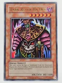 Yu Gi Oh - RP02-EN052 Dark Ruler Ha Des - Ultra Rare - Image 1