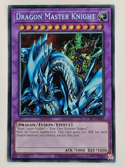 Yu Gi Oh - LCKC-EN065 Dragon Master Knight - Secret Rare - Image 1