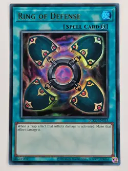 Yu Gi Oh - LCKC-EN033 Ring of Defense - Ultra Rare - Image 1