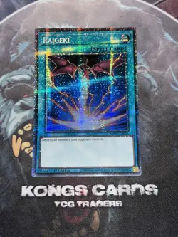 Yu-Gi-Oh MP25-EN015 Raigeki (Slifer the Sky Dragon Art) Starlight Rare - Image 1