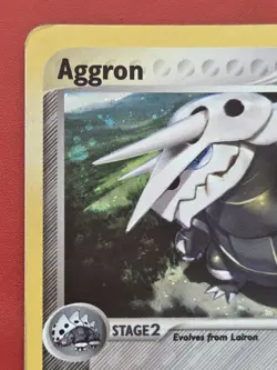 Pokemon Aggron Holo Rare Card Ruby and Sapphire Edition 1/109 - Image 2