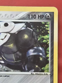 Pokemon Aggron Holo Rare Card Ruby and Sapphire Edition 1/109 - Image 3