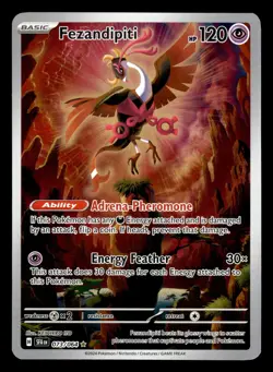Fezandipiti 073/064 Illustration Rare Shrouded Fable Pokemon Card - Image 1