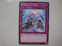 *** YU-GI-OH! - PENDULUM HOLE *** Trap Card !!! - Image 1