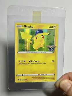 Pikachu 028/078 (MP) Holo Rare Sword & Shield: Pokemon Go 2022 Pokemon Card - Image 5