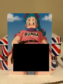 (V-2) Dragon Ball Bulma Lewd Anime Doujin Waifu Card AGC CCG - Image 2