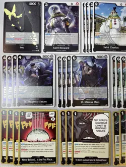 One Piece Card Game - Black Imu Deck - NM/M - 51 Cards - Image 2