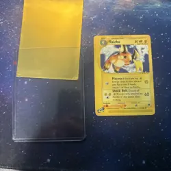 Raichu Pokemon Card Expedition 2002 set Rare 41/165 - Image 2