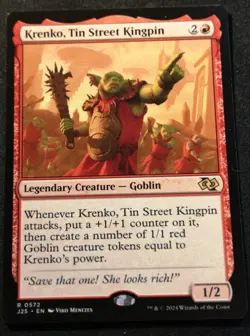 Krenko, Tin Street Kingpin - J25 - MTG - EN - NM - 0572 - Image 1
