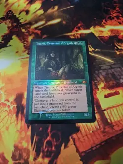 TITANIA, PROTECTOR OF ARGOTH Magic MTG Modern Horizons 2 Retro Frame Foil - Image 1