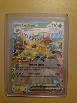 Leafeon ex 006/131 Prismatic Evolutions Pokemon TCG - Image 1