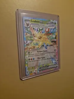 Leafeon ex 006/131 Prismatic Evolutions Pokemon TCG - Image 2