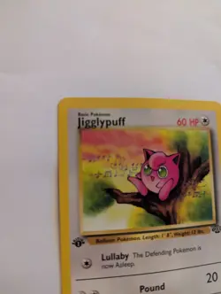 1999 Pokemon Jigglypuff Jungle 1st Edition 54/64 - Image 3