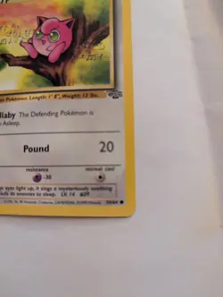 1999 Pokemon Jigglypuff Jungle 1st Edition 54/64 - Image 5