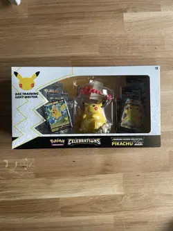 Pokemon Celebrations Pikachu VMAX Premium Figuren Kollektion, Neu / OVP, Deutsch - Image 1