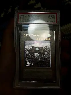PSA 8 YuGiOh B.E.S. Tetran EEN-EN017 Ultimate Rare Elemental Energy EURO NM+ - Image 5