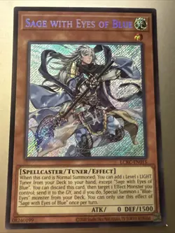Sage with Eyes of Blue LCKC-EN015 Legendary Collection Kaiba Unlimited|Unlimited - Image 1