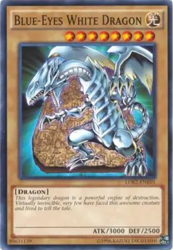 Blue-Eyes White Dragon (SDDC art) - LDK2-ENK01 - Common - Unlimited Edition - N - Image 1