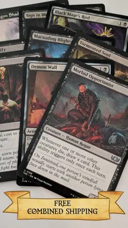 Magic The Gathering: Commander Staples Black Lot - Image 1