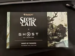 MTG Playstation Secret Lair x Ghost of Tsushima FOIL ✨IN-HAND✨ - Image 1