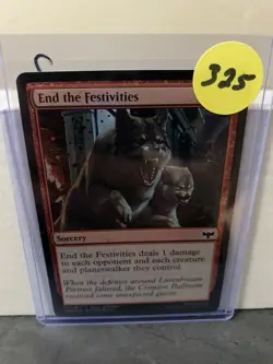 MTG End the Festivities FOIL #155/277 Innistrad: Crimson Vow Common NM/M - Image 3