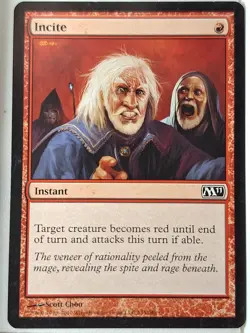 Incite - Magic 2011 Core Set M11 - Magic the Gathering MTG Nice! - Image 1