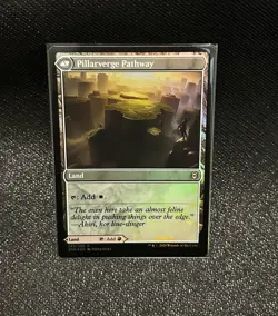 Needleverge Pathway Pillarverge Pathway Zendikar Rising Foil MTG NM - Image 2