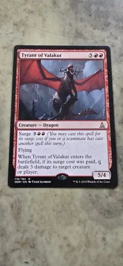 Tyrant of Valakut Oath of the Gatewatch Regular - Image 1