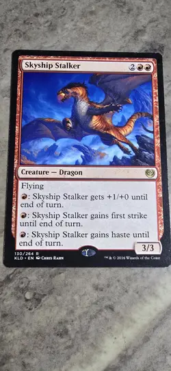 Skyship Stalker Kaladesh Regular Creature Dragon Rare MTG NM - Image 1