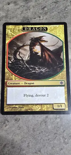 Dragon Token Alara Reborn Regular Token MTG LP - Image 1