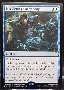Maddening Cacophony #67 Zendikar Rising Regular Rare - Image 1
