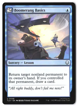 Boomerang Basics 46 MTG Avatar TLA NM - Image 1
