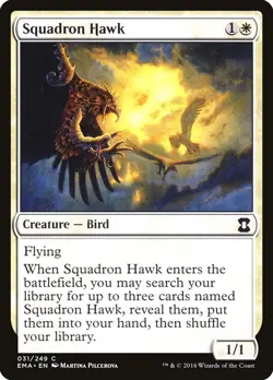 4x Squadron Hawk - NM - Various Masters Set - SPARROW MAGIC mtg - Image 1