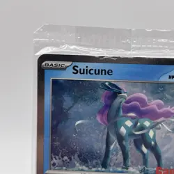 Pokemon Suicune 26/94 ME02: Phantasmal Flames Holo Gamestop Promo - Sealed - Image 2