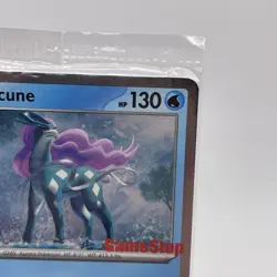 Pokemon Suicune 26/94 ME02: Phantasmal Flames Holo Gamestop Promo - Sealed - Image 3