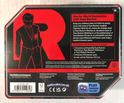 Pokemon TCG Team Rocket Tin | Destined Rivals Team Rocket's Persian Tin Sealed! - Image 3