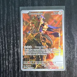 Pokemon TCG Zamazenta Full Art Illustration Rare Card 201/182 Destined Rivals NM - Image 1