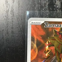 Pokemon TCG Zamazenta Full Art Illustration Rare Card 201/182 Destined Rivals NM - Image 2