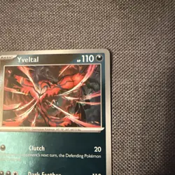 Yveltal 088/132 ME01: Mega Evolution Reverse Holo Rare Pokemon TCG NM - Image 4