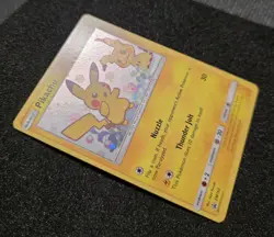 Pikachu SM162 Sun & Moon Mimikyu black star Promo Holo Pokemon TCG Card Shiny - Image 2