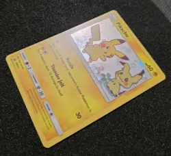 Pikachu SM162 Sun & Moon Mimikyu black star Promo Holo Pokemon TCG Card Shiny - Image 3