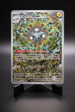 Magneton 159/SVP Pokemon Card NM Scarlet & Violet Promo Illustration Rare Holo - Image 1