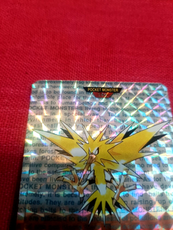 Pokemon Card Cardddass Japanese Articuno Zapdos Moltres Mint 1998 TCG Set 3 - Image 3