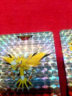 Pokemon Card Cardddass Japanese Articuno Zapdos Moltres Mint 1998 TCG Set 3 - Image 4