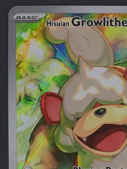 Hisuian Growlithe 181/167 Illustration Rare NM Twilight Masquerade Pokemon TCG - Image 2