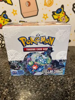 Pokemon TCG Stellar Crown Booster Box - Scarlet & Violet - 36 Packs Sealed - Image 1