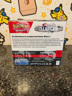 Pokemon TCG Stellar Crown Booster Box - Scarlet & Violet - 36 Packs Sealed - Image 3