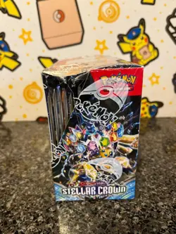 Pokemon TCG Stellar Crown Booster Box - Scarlet & Violet - 36 Packs Sealed - Image 4